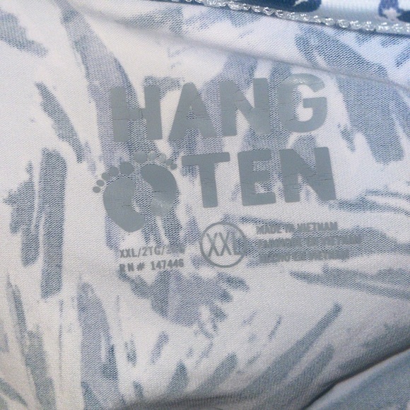 Hang Ten Blue & White Long Sleeve Top - Picture 4 of 4